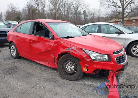 2016 Chevrolet Cruze Limited Ls Auto из США, поврежденный, VIN 1G1PC5SG2G7121216
